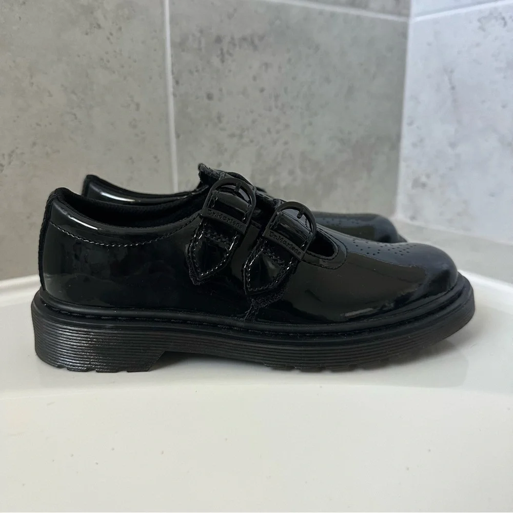 Dr. Martens Kids Black Patent Dress Shoes Size 3